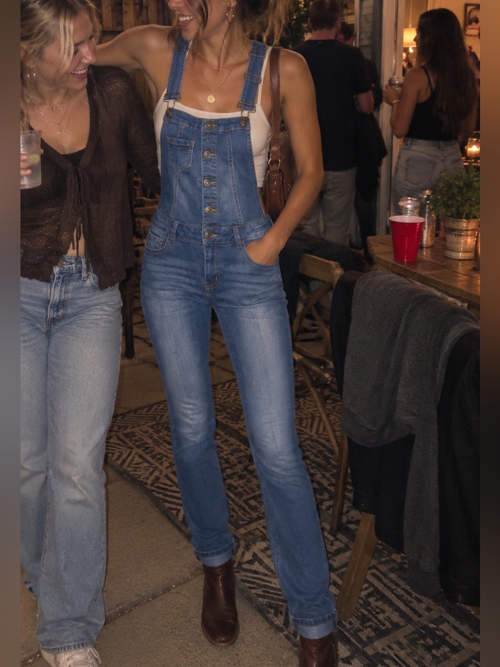 Denim Overalls Practical Magic 90s Witchy Cottagecore Boho